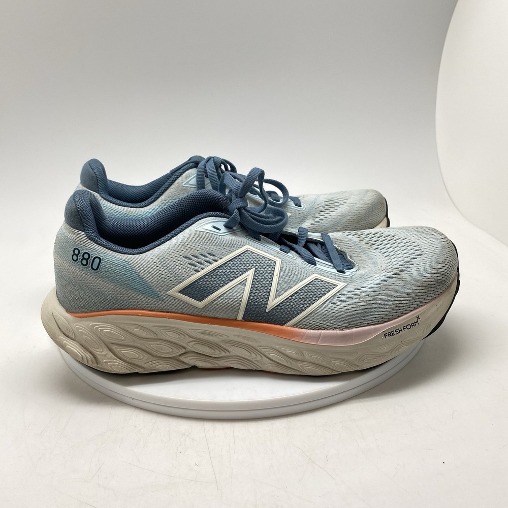 New Balance Sneakers Womens 8.5 D FF X 880 V14 W880J14 Blue Running Gym Shoes